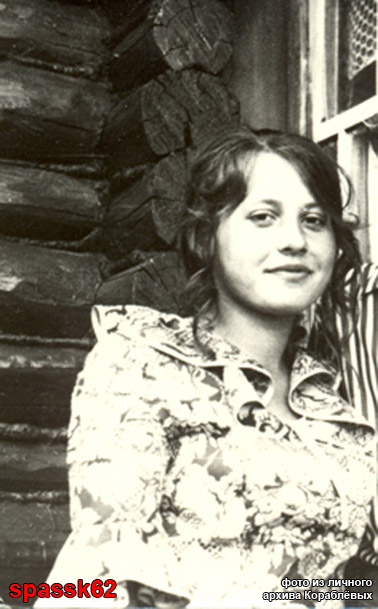 Иванова (сейчас Кораблёва) Вера, 1974 год. 