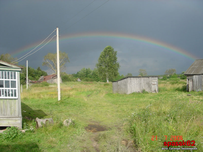НАДЕЖДИНО (Тамбовская область). Виды деревни. 2005 год. Фото: Евгений Тихомиров