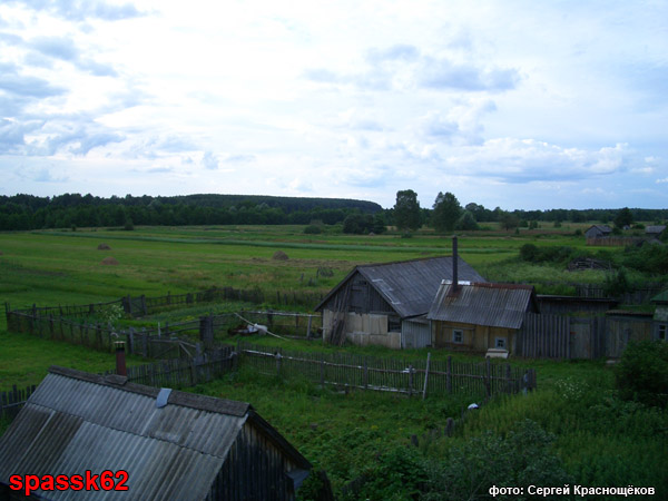 Виды деревни СПАССК, 2004 год 