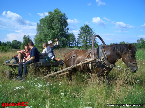 Виды деревни СПАССК, 2004 год 